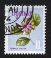 Ouganda Oblitration ronde Used Stamp Fleur Flower Grewia Similis