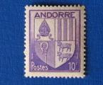 Andorre 1944 - Nr 93 - Armoirie Neuf**