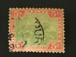 Malaisie 1901 - Y&T 18 obl.
