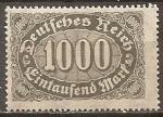 allemagne (empire) - n 187  neuf/ch - 1922