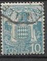 Monaco - 1924 - YT n°  76  oblitéré