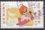 France 2008; Y&T n 4147; 0,55 Fte du timbre, la girl