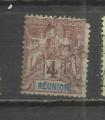 REUNION - oblitr/used  - 1892 - N 34
