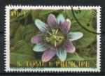 Timbre S. TOME THOME & PRINCIPE 1987 Obl N 869 Y&T Fleurs