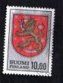 FINLANDE Oblitration ronde Used Stamp Blason Armoirie Suomi 10,00