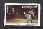 Nicaragua - Scott 1057 mng  dance / danse