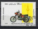 AFGHANISTAN 1985 (1) Yv 1254 oblitr motos