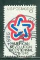 tats-Unis 1971 Y&T 926 oblitr Bicentenaire indpendance des tats-Unis