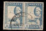 Malaya - Selangor - Scott 108-2   ship / bateau