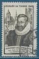 N°754 Journée du timbre - Fouquet oblitéré