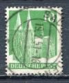 Timbre ALLEMAGNE  Bizne Anglo - Amricain 1948 - 51  Obl  N 48A  Y&T