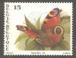 Belgium - Scott 1487  butterfly / papillon