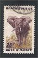 Ivory Coast - Scott 168   elephant / lphant
