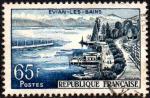 FRANCE - 1957 - Y&T 1131 - Evian-les-Bains - Oblitr