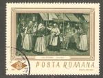 Romania - Scott 1908    painting / peinture