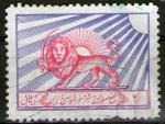 **   IRAN    2 r  1958  YT-B14B  " Emblme organisation Red Lion "  (o)   **