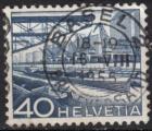 EUCH - Yvert n  489 - 1949 - Port du Rhin Ble