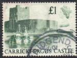 R-U / U-K (G-B) 1988 - Chteau de Carrickfergus Castle, 1, obl. - YT 1340 