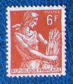 FR 1957 - Nr 1115 Moissonneuse  (Obl)