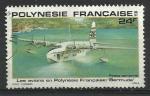 Polynsie 1979; Y&T n PA 148; 24F avion, le Bermuda