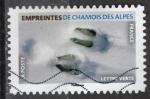 France 2021; YT n aa 1967; L.V., empreintes, Chamois des Alpes