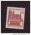 ALLEMAGNE N 324  NEUF SERIE COURANTE EDIFICES HISTORIQUES