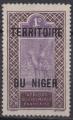 1921 NIGER  obl 1