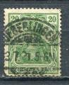 Timbre Allemagne Empire 1920 - 22  Obl  N 121  Y&T     