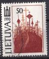 LITUANIE - 1990 - Symbole national -  Yvert 401 Oblitr 