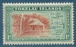 Tokelau N2 Carte des iles - Nukunono neuf**