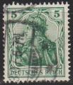 1905: Allemagne Empire Y&T No. 83 obl. / Dt.Reich MiNr. 85 I gest. (m336)