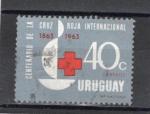 Timbre Uruguay Oblitr / 1964 / Y&T N718.