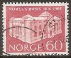 norvege - n 498  obliter - 1966