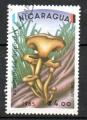 Nicaragua Yvert PA N1086 Oblitr 1985 Champignon Bolet vein