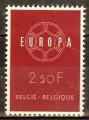 BELGIQUE N1111** (europa 1959) - COTE 1.00 