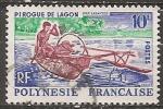 polynsie franaise - n 36  obliter - 1964