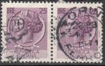 EUIT - 1968 - Yvert n 999 - Pice de Syracuse (Paire horizontale)