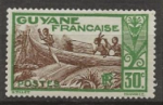 GUYANE 1939-40 Y.T N158 neuf** cote 1 Y.T 2022  gomme coloniale