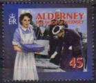 Alderney (Aurigny) 2001 - Sant publique, infirmire & QE II - YT 172/SG 167 **