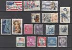 Lot de timbres USA 