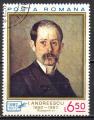 EURO - 1972 - Yvert n 2710 - Autoportrait par Ion Andreescu (1850-1882)