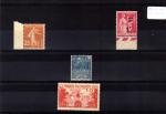 Lot de timbres neufs** de France FR3061