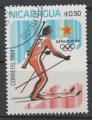 NICARAGUA N 1316 o Y&T 1984 Jeux Olympiques d'hiver  Sarajevo