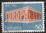 SUISSE N 833 o Y&T 1969 EUROPA