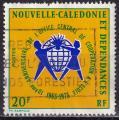 nouvelle-caldonie - n 389  obliter - 1973 (abim)