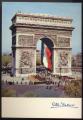 CPM  PARIS  L'Arc de Triomphe un jour de Prise d'Armes