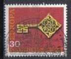 Timbre ALLEMAGNE RFA 1968 - YT 424 - Europa - cl