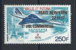 Wallis et Futuna PA N75** (MNH) 1977 - Avion "Concorde" 1er Vol Paris-New York