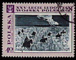 Pologne 1968 - YT 1723 - oblitr - partisans par Maciag
