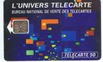 TELECARTE  F 352 B 520 L'UNIVERS TELECARTES